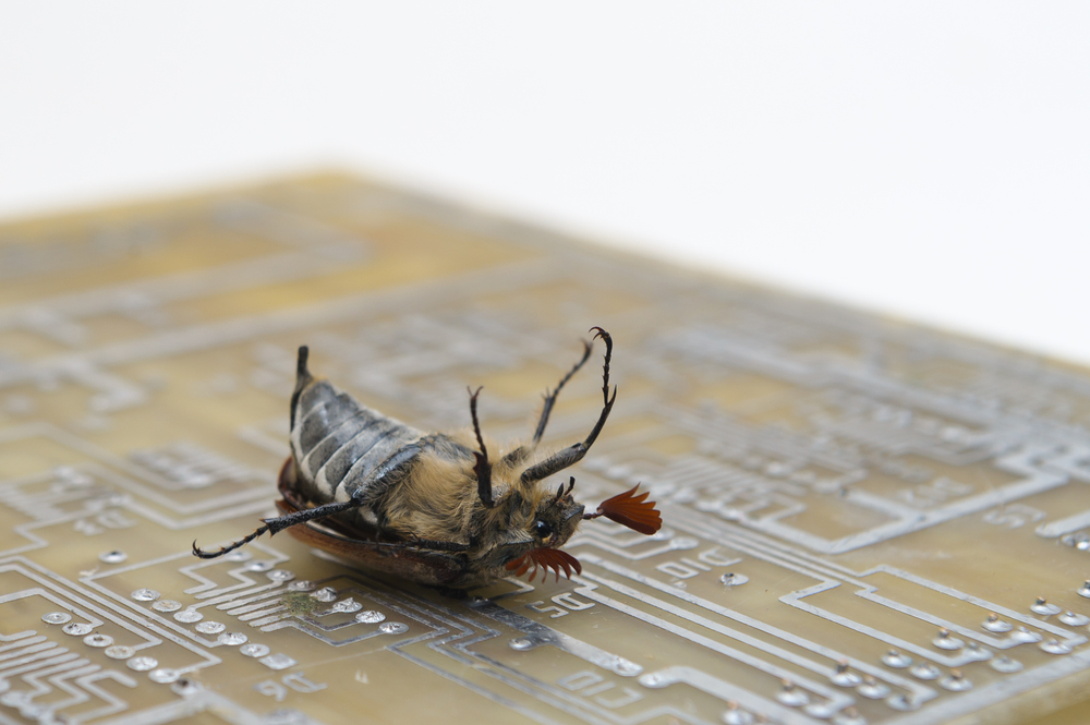 Bug ever. Computer bug. bug eve.